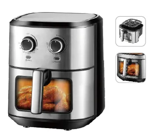Air Fryer, no Oil Fume, Household Large Capacity Integrated Fully Automatic Oven, Multifunctional（Wechat:13510231336） thumbnail-1