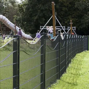 2D Double Wire Mesh Fence High Security Panel for Perimeter Protection thumbnail-5