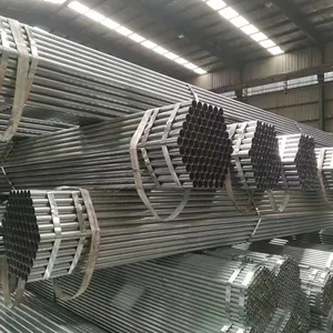 Chinese Factory Gi Pre Galvanized Steel Pipe Welded Carbon Steel Pipe Galvanised Round Steel Tube For Construction thumbnail-3
