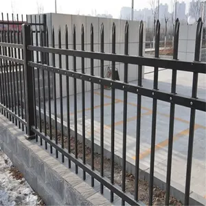Galvanized Steel Security Fence Panels - Wholesale Wrought Iron Gates thumbnail-4