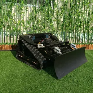 EPA Gasoline Powered Engine Electric Motor Driven Remote Control Lawn Mower thumbnail-6