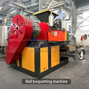 Complete Semi Coke Biomass Carbon Powder Lignite Tail Coal Ball Pressing Forming Production Line thumbnail-3