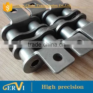 Gervi Conveyor Chain With Two Side One Hole Attachment thumbnail-3