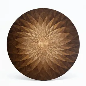 Sunflower Marquetry Prosperity Round Table thumbnail-3