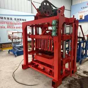 High Efficiency Semi Automatic Concrete Block Machine Non-Firing Hollow Brick Making Machine With Replaceable Molds For Construction Waste thumbnail-2