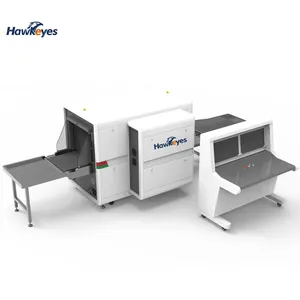 Hawkeyes 6550Dmv Factory X Ray Luggage Security Screening Equipment 660*510 Tunnel Dual Energy 3 View X Ray Security Scanner thumbnail-3