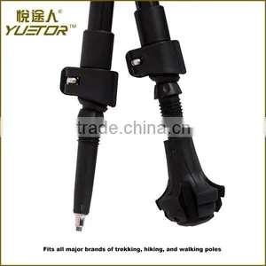 Four Pack of Extra Durable Rubber Replacement Tips for Trekking Poles thumbnail-2