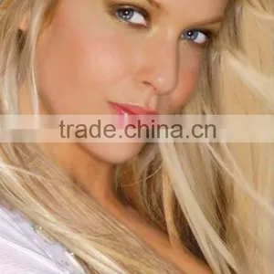 Luxury European Weaving 12 14 16 18 20 22 24 26 Virgin Natural Curl 100% Remy Indian Human Hair Wholesale thumbnail-1
