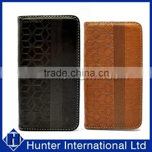 Rhombus Design PU Leather Book Case For Samsung G530 thumbnail-1