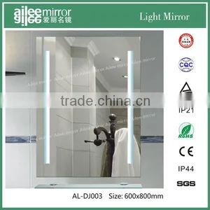 Lighted Heated Bathroom Mirror Fashionable Cheap Round Magnifing Cosmetic Mirror thumbnail-1