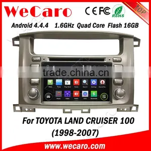 Wecaro WC-TL7020 7" Android 4.4.4 Car Stereo 2 Din for Toyota Land Cruiser Car Dvd Android Radio Gps 1998-2007 thumbnail-1
