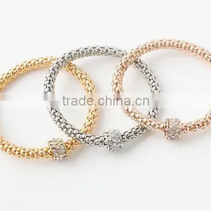 New European Style Exaggerated Gold /Silver Metal Bracelet Fine Jewelry Set thumbnail-4
