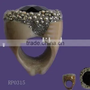 Conch Ring,Sea Snail Ring,shell Ring thumbnail-1