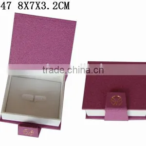 2016 Elegant Custom Earring Box Paper With Flannel Insert P447 thumbnail-1