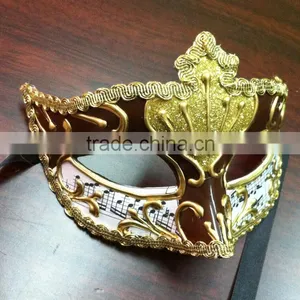 Cheap China Wholesale Half Face Fashion Venice Mask Masquerade Masks Green Masquerade Mask thumbnail-5