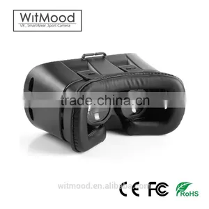 VR BOX II 2 Virtual Reality 3D Glasses With Bluetooth Remote Controller, Portable 2nd Generation VR Box thumbnail-3