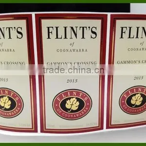 Custom Embossing Gold Stamping Wine Sticker Labels China Manufacturer thumbnail-2