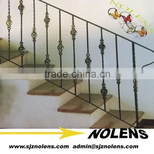 Iron Staircase Handrail/Decor Staircase Railing/Forged Iron Stair Railing NL918-34 thumbnail-1
