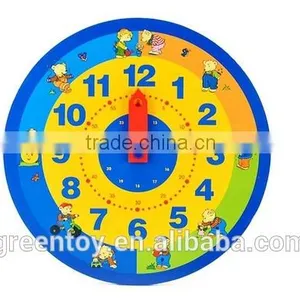 Wooden Clock BabyToys Digital Clock thumbnail-1