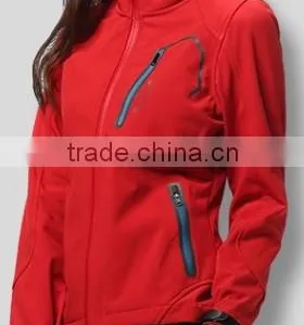 Fashion Red Color Winter Wholesale Women Outdoor Jacket Waterproof Custom thumbnail-1
