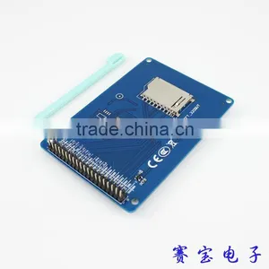 3.2 Inch TFT LCD Module With Touch Screen 65K Color Touch Screen With SD (E1B2). thumbnail-2