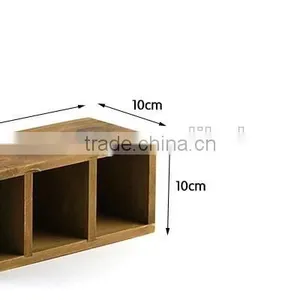 Custom Printing Wooden Desk Organizer, Printed Desk Organizer, Desk Organizer With Printing,mobile Phone Storage Box for Student thumbnail-2