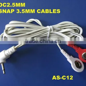4 Snap Lead TENS Lead Wire,lead Wire for Tens Machine thumbnail-2