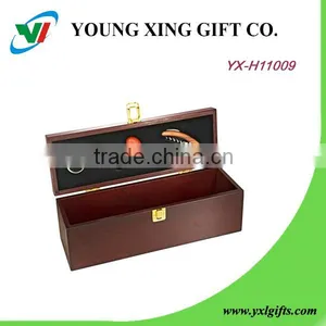 Hot Seller Wine Set for Bar With Luxury Wooden Box,4 in 1 Wine Set.promotional Gift thumbnail-1
