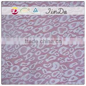 Nylon Spandex Lycra Lace Fabric /Nylon 92 Spandex 8 Lace Fabric For Women Garment thumbnail-1