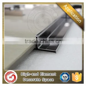 Great Practical Value Silver Effect Stainless Steel Expansion Joint Cover thumbnail-3