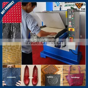 Precision Hydraulic Leather Craft Tools Embossing Machine thumbnail-1