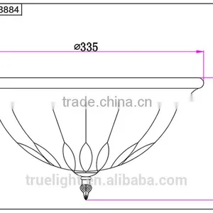 Home Ceiling Lamp With Lamp Holder China Supplier thumbnail-2
