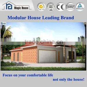 Waterproof Log Cabin Prefab House,luxury Sandwich Panel House Prefabricated Villa Design thumbnail-1
