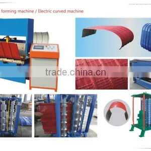 Hydraulic Electric Roof Panel Curving Machine, Crimping Machine. Arching Machine thumbnail-1