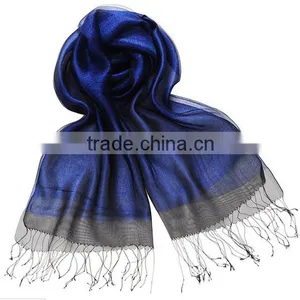 Promotional Latest Design Cheap Bamboo Cotton Scarf thumbnail-4