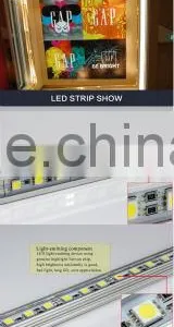72leds SMD5050 Ip68 White Color Rigid LED Strip Light for Decoration Rigid Led Strip Light thumbnail-5