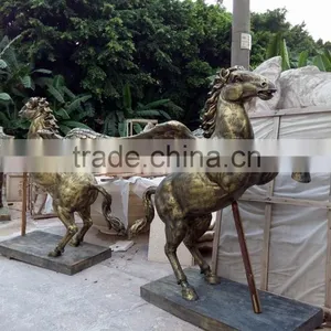 Antique Bronze Sculpture Horse thumbnail-4