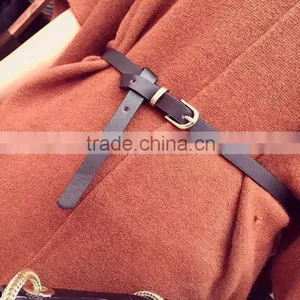 Manufacture High Quality Fashion Lady's Leather Belt thumbnail-1