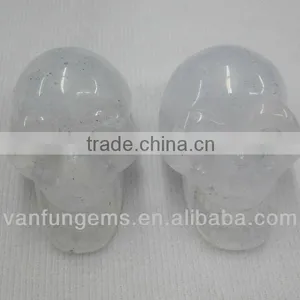 Offer Different Size Amethyst Quartz Gemstone Skull thumbnail-1