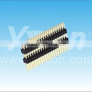 China Factory 1.27mm Pitch Straight Male Pin Header Connector thumbnail-1