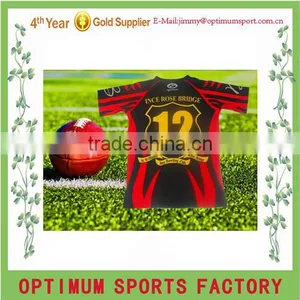 Custom College Rugby Jerseys and Shorts,Wholesale Sublimation Rugby Shirts thumbnail-2