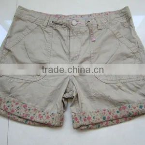 2012 New Fashion Ladies Turned Edge Casual Soft Cotton Hot Shorts thumbnail-1