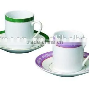 Hotel&restaurant Ceramic Cup&saucer,flower Porcelain Coffee Set thumbnail-5