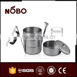 Classic Stainless Steel 2/3/4 Layers' Food Carrier thumbnail-3