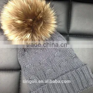 2015 Fashion Hot Sell Sidonie Pom Beanie thumbnail-2