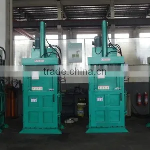 Plastic Bottles/ Film/ Fabric/ Carton Hydraulic Baler thumbnail-1