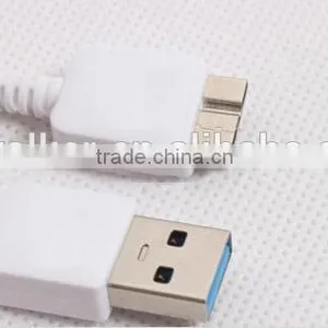 Walker Quality Frist Double Sided Micro Usb Data Cable for Samsung Note 3 thumbnail-1