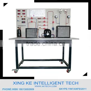 Vocational Trainer Educational Equipment Vocational Teaching Device XK-GCR1 Common Cycle Refrigeration Training Equipment thumbnail-1