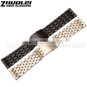 24|26|28|30mm Stainless Steel Bracelet Wristbands Waych Band thumbnail-3