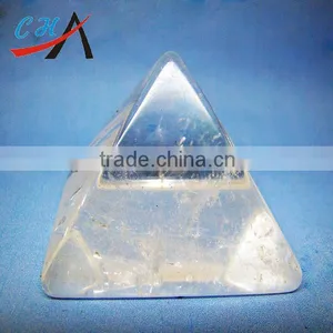 Wholesale 2inches Natural Crystal Quartz Triangular Puramid for Vastu thumbnail-1